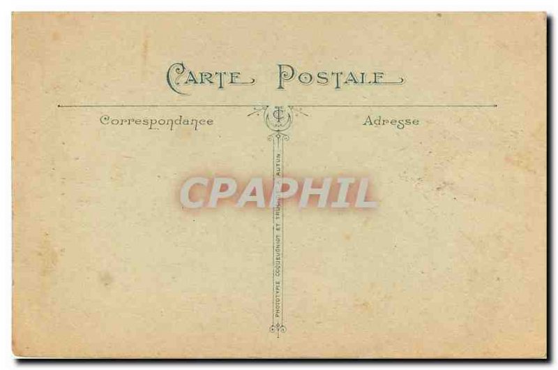 Old Postcard Autun Ancient Cathedrale Saint Lazare