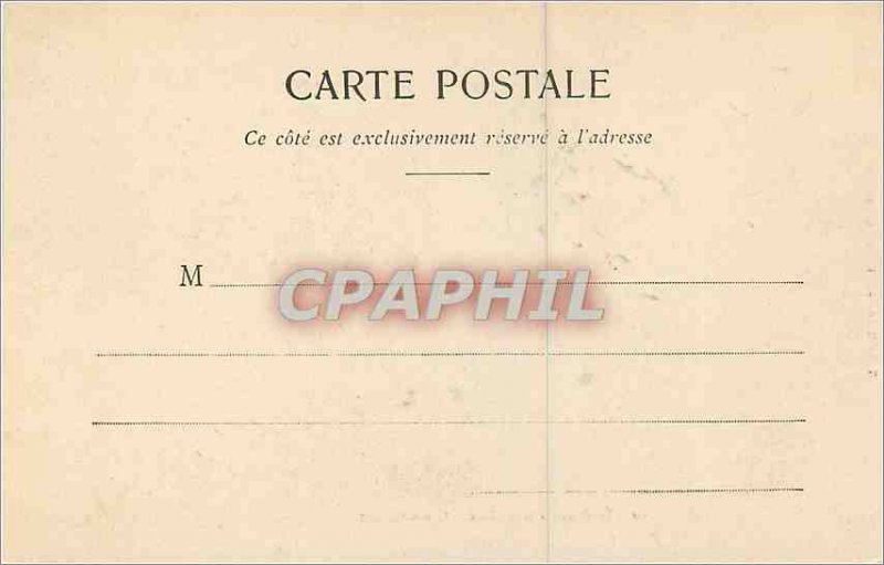 Postcard Old Forest of Fontainebleau Colinet Cave (map 1900)