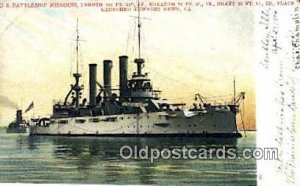 US Battleship Missouri