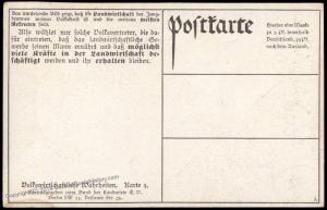 Germany Empire Political Party Vote Loser Berliners Advertising Card 75602