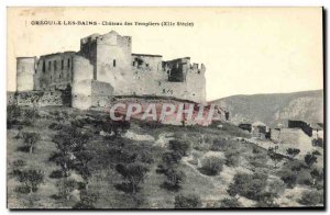 Old Postcard Chateau des Bains Gre'oulx the Templars