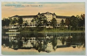 North Carolina Toxaway Inn Toxaway Lake Sapphire Co NC Brownie c1913 Postcard U7