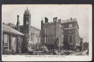 Middlesex Postcard - Orangery and South Front, Hampton Court Palace   T2806