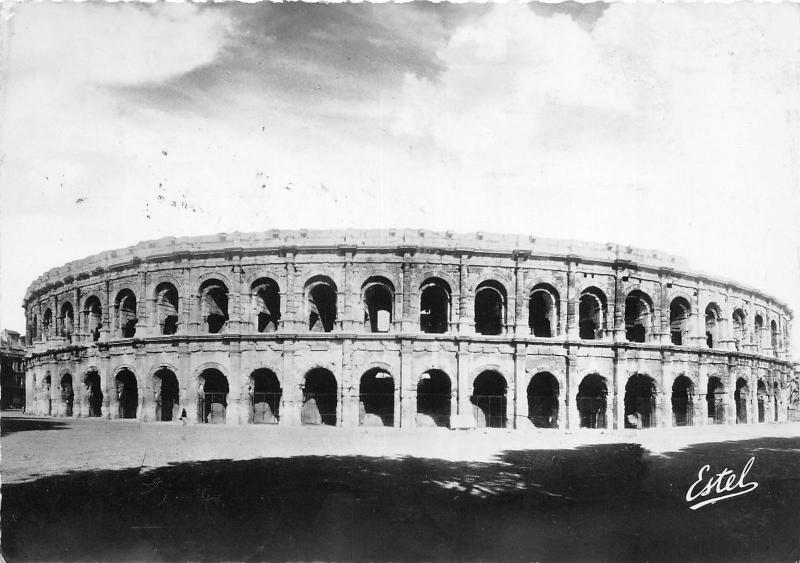 BR12190 Nimes Gard Arenes  france real photo