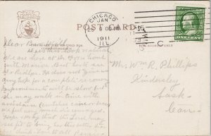 Chicago IL State & Madison Street c1911 Hammon Postcard F62