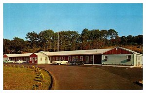 Postcard MOTEL SCENE Groton Connecticut CT AR2062