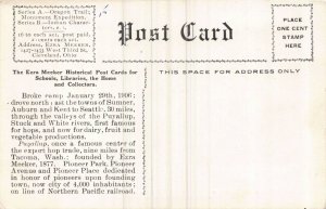 Historial Postcard Ezra Meeker's Homestead in Puyallup, Washington~130640