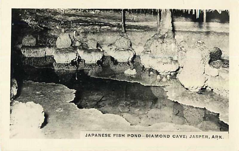 RPPC of Japanese Fish Pond Diamond Cave Jasper Arkansas AR
