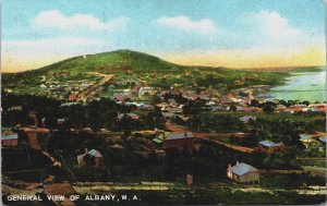 Australia General View Of Albany Western Australia Vintage Postcard C126