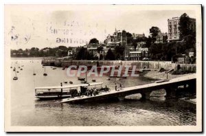 Old Postcard Dinard Clair Parkway Moon and Stars Embarcadere Vertes