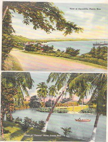 Greetings from Puerto Rico.  Souvenir Folder. 1948