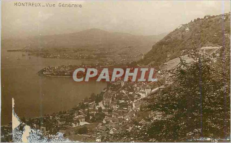 CPA Montreux Vue generale