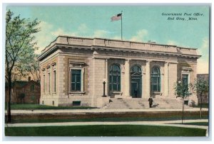 Red Wing Minnesota Postcard Government Post Office Exterior View Building 1910