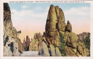 South Dakota Black Hills Along The Needles Highway Near Sylvan Lake Custer St...