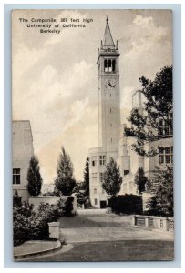 1941 The Campanile University Of California Berkeley CA Posted Vintage Postcard