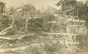 France - St. Quentin. Vor St. Quentin, WWI, August 28-30, 1914. Victorious Ge...