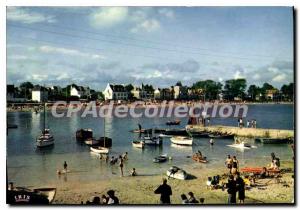 Modern Postcard Larmor Plage Port