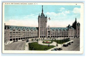 D&H And Journal Building Albany NY New York Postcard (BX1)