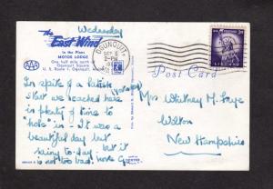 ME The East Wind Motor Lodge Motel Hotel Ogunquit Maine Postcard