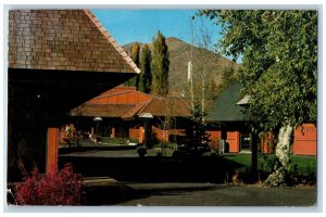 1972 The Boardwalk Shopping Mall Building Sun Valley Idaho ID Vintage Postcard