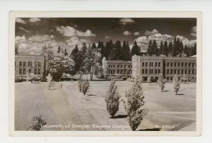OR - Eugene. University of Oregon, Campus View    RPPC