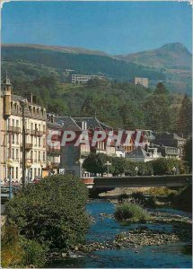Modern Postcard The Tourist Auvergne La Bourboule Partial view of the Banne O...