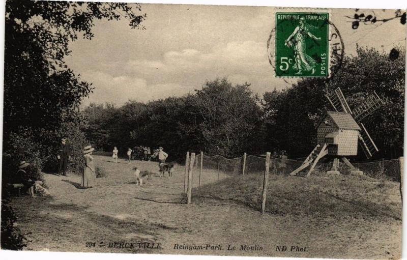 CPA  Berck-Ville - Reingam-Park. Le Moulin (76932)