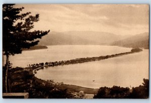 Tokyo Japan Postcard Japanese Railways Ama-no-hashidate Heavenly Bridge c1920's