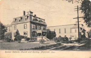 NEPONSET, Massachusetts MA   ROMAN CATHOLIC CHURCH Dorchester Area 1907 Postcard