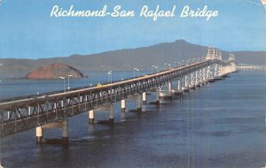 Richmond San Rafael Bridge San Francisco Bay, California, USA 1960 