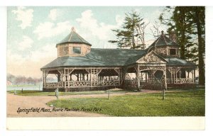 MA - Springfield. Forest Park, Rustic Pavilion