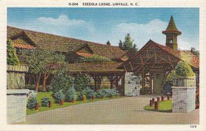 Postcard Eseeola Lodge Linville NC