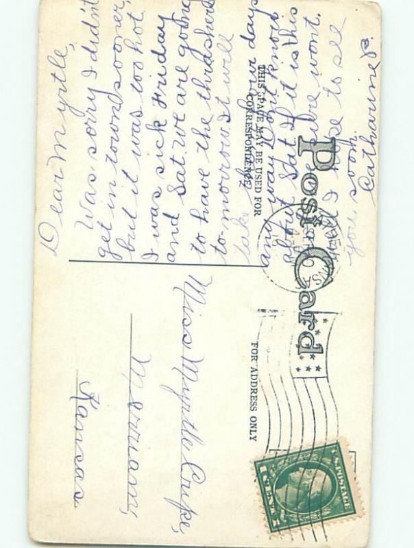 Divided-Back PRETTY WOMAN Risque Interest Postcard AA8360