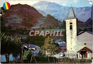 Postcard Modern Church of La Massana Massana