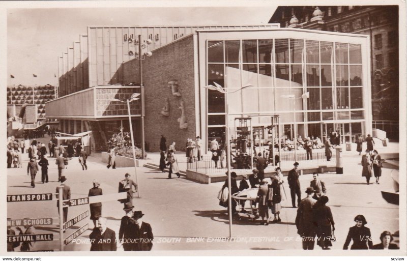 RP: Festival of Britain , 1951 ; South Bank Exhibition, LONDON , England ; Pw...