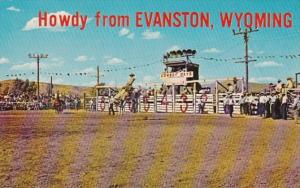 Wyoming Evanston Howdy From Cowboy Days World Championship Rodeo