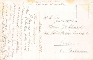 Romania Arad Bulevardul Regina Maria Boulevard vintage postcard