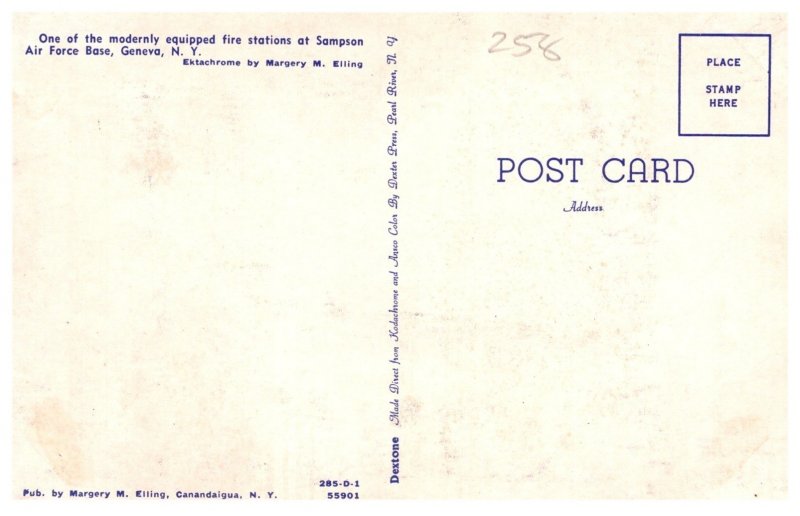 New York Sampson Air force Base Fire Station