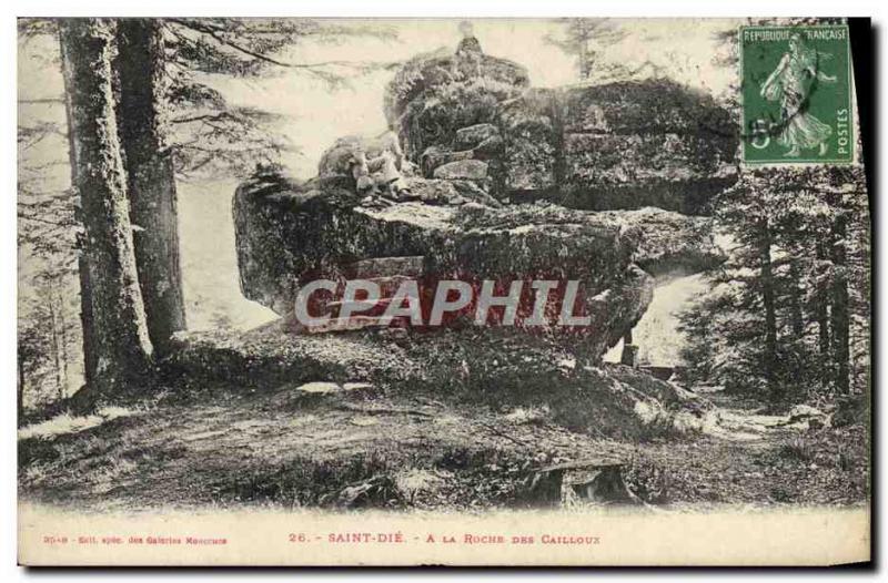 Old Postcard Saint Die In La Roche Des Cailloux