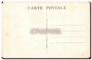 Old Postcard Perspective Lyon bridges on the Rhone