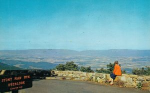 USA Stony Man Mountain Overlook Shenandoah National Park Vintage Postcard 08.15