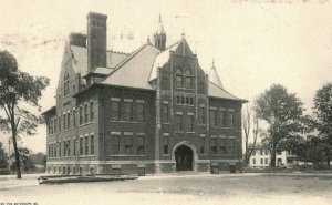 C.1905 High School Building In Norwood Ohio Vintage Postcard P94 