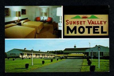 PA Sunset Valley Motel LANCASTER PENNSYLVANIA PENN PC