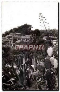 Bormes les Mimosas - View towards the Church - Old Postcard