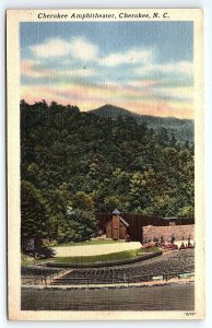 1930s CHEROKEE NORTH CAROLINA NC CHIEF STANDING DEER-INDIAN RESERVATION  P1845