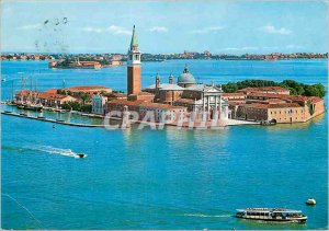 Postcard Modern Venice Island St George