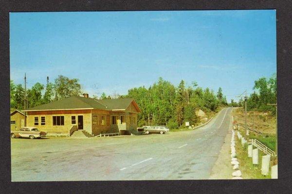 PQ Dorval Lodge VAL D'OR QUEBEC CANADA Postcard Carte Postale QC