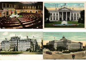 USA WASHINGTON DC 133 Vintage Postcards (L2621)