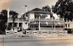 A65/ Park Ridge Illinois Il Real Photo RPPC Postcard 1940 Tally-Ho Inn CHicago