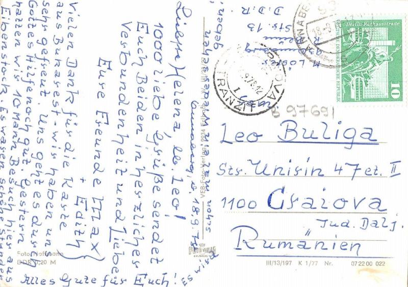 B97691 foto hoffmann real photo  germany